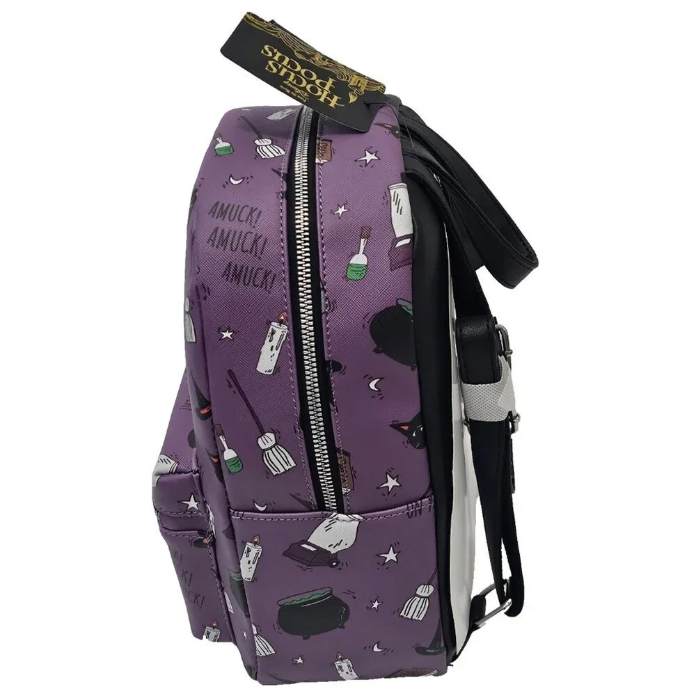 Disney Hocus Pocus Icons Mini Backpack Bioworld NWT